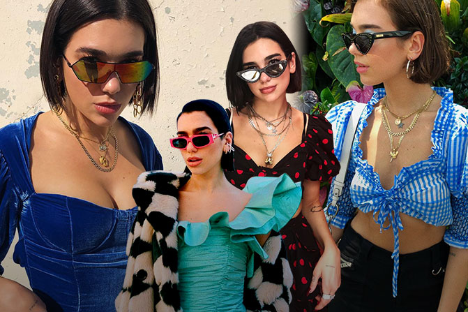 8 times Dua Lipa was spotted rocking the coolest sunglasses