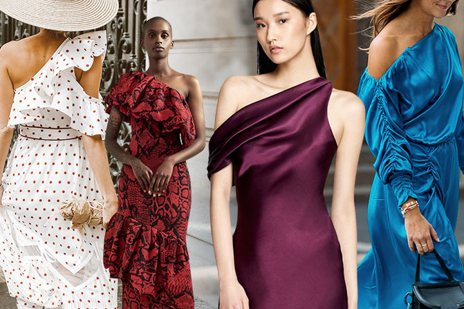 This is why Asymmetrical necklines deserve your attention right now