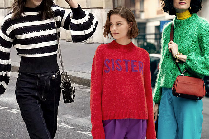 This is how you can style knitwear crop tops and more in autumn