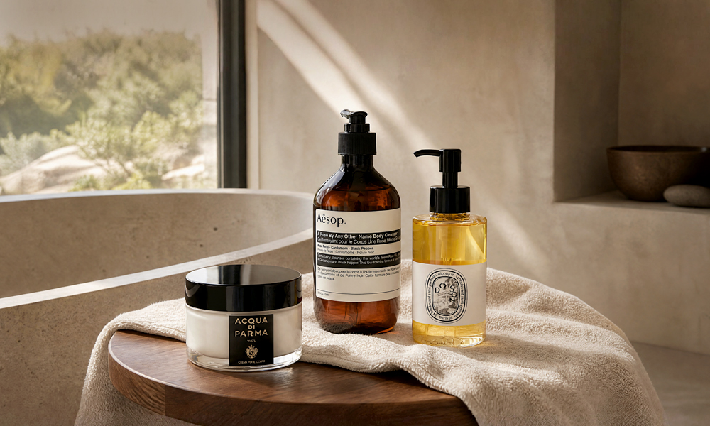 Acqua di Parma サンルーチェディローザハンドアンドボディウォッシュ