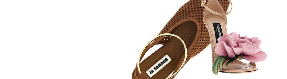 ALAÏA スエードフィッシュネットバレエフラットシューズ (バレエ