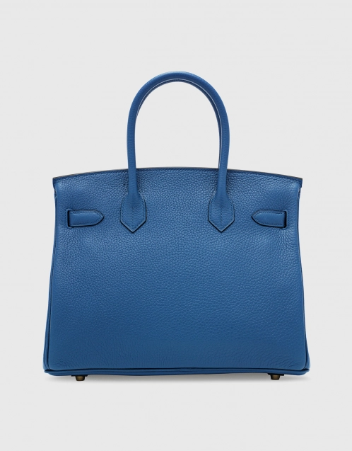 Hermes Clemence Leather Birkin Bag