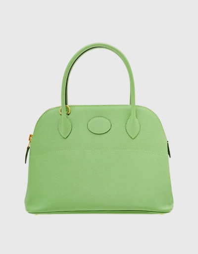Hermès Bolide 27 Epsom Leather Handbag-Vert Criquet Gold Hardware