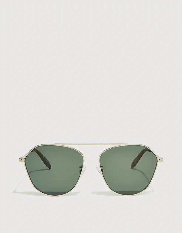 Alexander McQueen Aviator Sunglasses