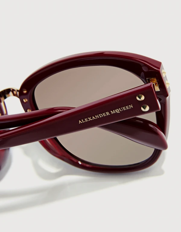 Alexander McQueen 方框太陽眼鏡
