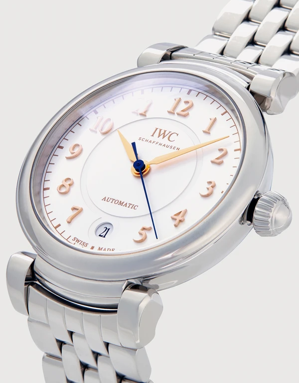 IWC SCHAFFHAUSEN Da Vinci 36mm Automatic Stainless Steel Sapphire Glass Watch
