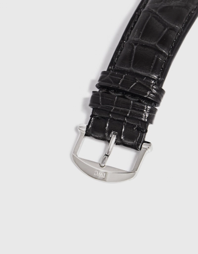 Portofino 40mm Automatic Stainless Steel Alligator Leather Sapphire Glass Watch