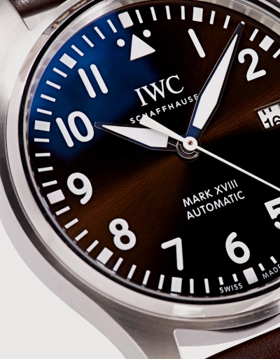 馬克十八飛行員腕錶安東尼·聖艾修伯里特別版 40mm 精鋼藍寶石玻璃錶鏡腕表