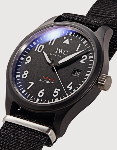 Pilot’s Top Gun 41mm Automatic Ceramic Sapphire Glass Watch