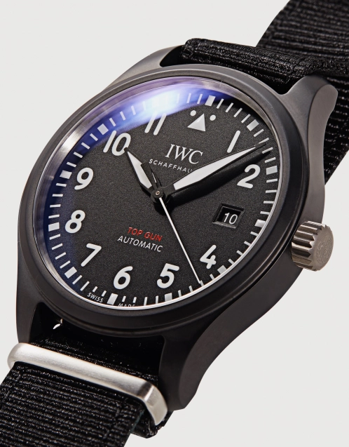 飛行員系列 Top Gun海軍空戰部隊 41mm 陶瓷藍寶石玻璃錶鏡自動腕錶