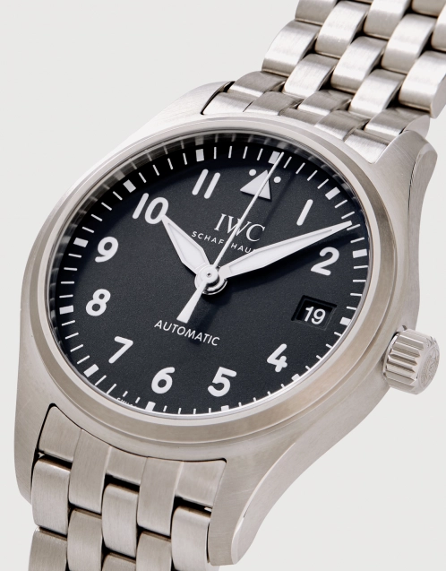 飛行員系列 36mm 精鋼藍寶石玻璃錶鏡自動腕錶