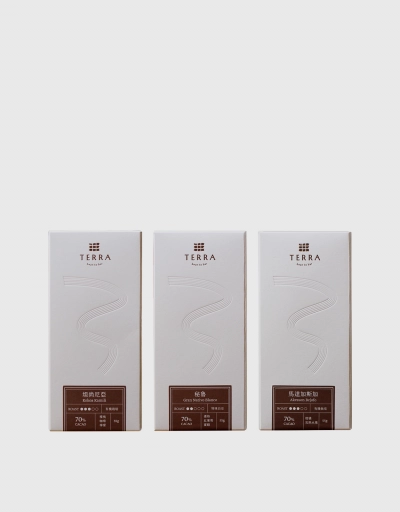 清新花果3入單一產區巧克力禮盒