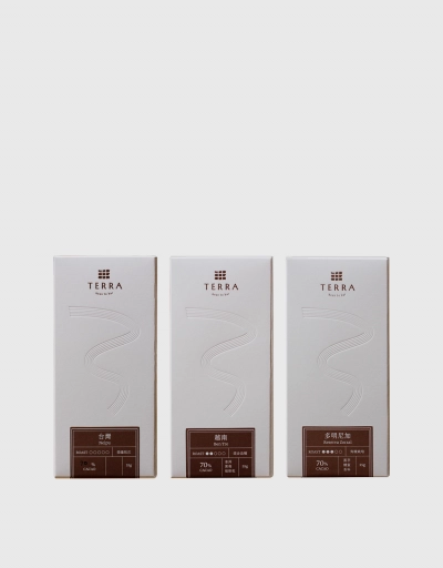 暖系香料3入單一產區巧克力禮盒