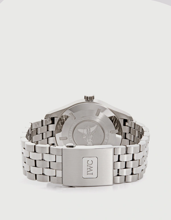 IWC SCHAFFHAUSEN 馬克十八飛行員腕錶小王子特別版 40mm 精鋼藍寶石玻璃錶鏡自動腕錶