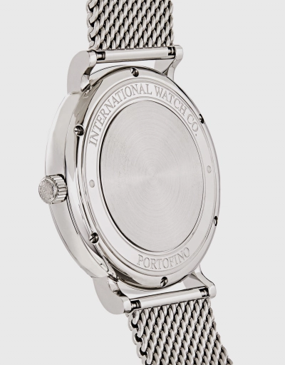 柏濤菲諾 40mm 精鋼藍寶石玻璃錶鏡自動腕錶