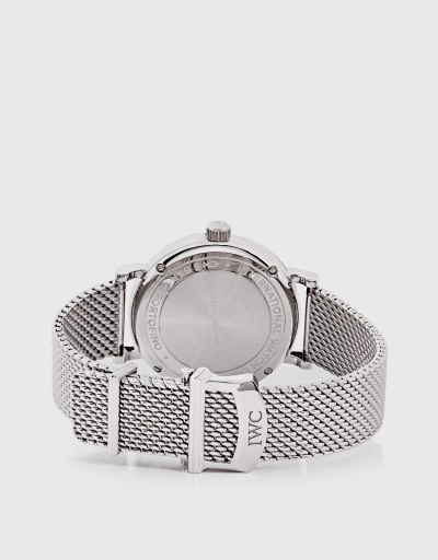 Portofino 34mm Automatic Stainless Steel Sapphire Glass Watch