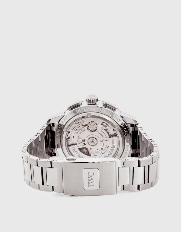 IWC SCHAFFHAUSEN Ingenieur 42mm Chronograph Stainless Steel Sapphire Glass Watch