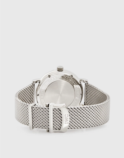 Portofino 37mm Automatic Stainless Steel Sapphire Glass Watch