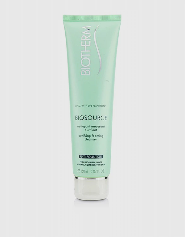 Biotherm Biosource Purifying Foaming Cleanser - Normal Skin 150ml