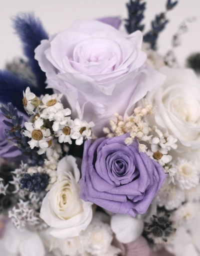 Purple Eternal Flower Bell