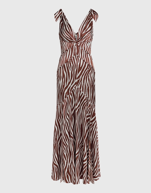 Channel Your Wild Side in a Zebra Print Dress -