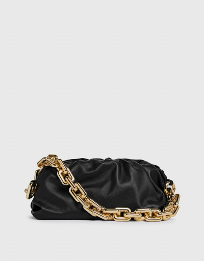 The Chain Pouch Calfskin Clutch Bag