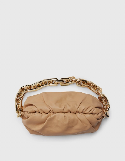 The Chain Pouch Calfskin Clutch Bag