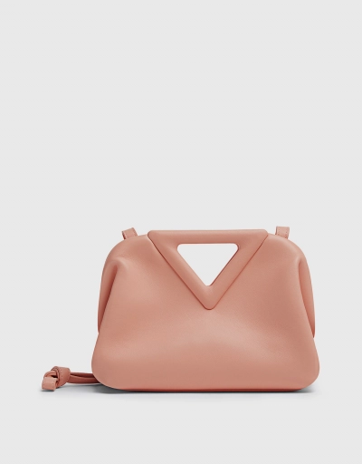 Point Small Leather Top Handle Bag