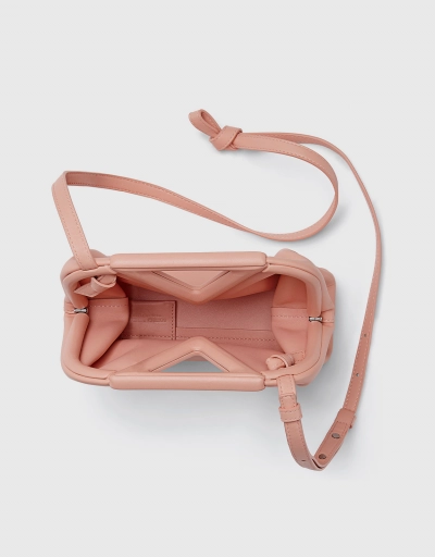 Point Small Leather Top Handle Bag