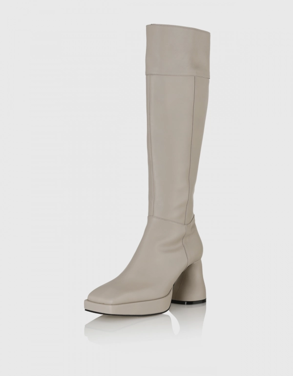Doris Heeled Long Boots