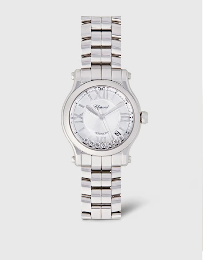 Happy Sport  36mm  Automatic  Diamonds Stainless Steel  Watch