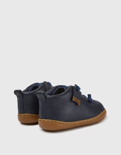 Peu Baby Calfskin Sneakers 9M-3Y
