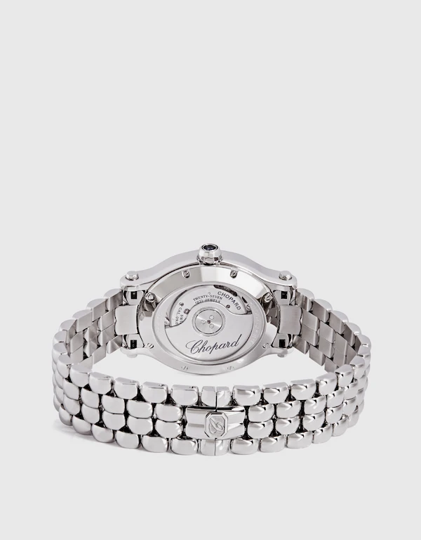 Chopard Happy Sport  29 X 31mm  Automatic  Diamonds  Stainless Steel Watch