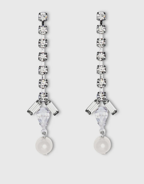 Joomi Lim Crystal Pearl Earrings