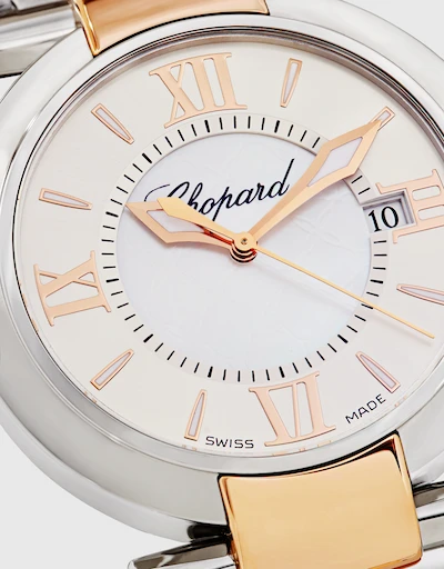 Chopard Imperiale  36mm 18k Rose Gold Quartz  Stainless Steel Watch