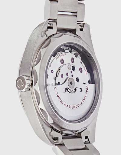 Aqua Terra 150米系列 41mm 同軸擒縱大師天文台不鏽鋼腕錶