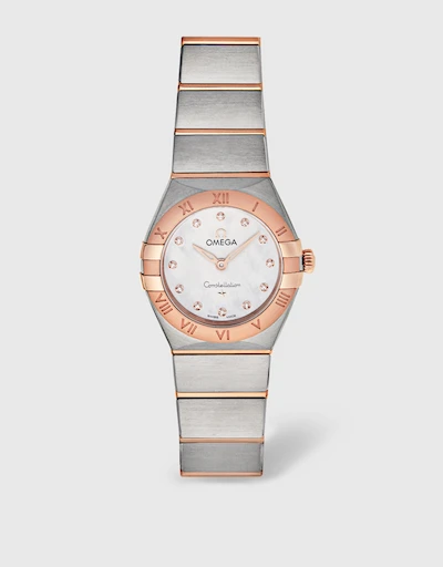 Constellation 25mm Quartz Diamonds Sedna™ Gold Steel Watch