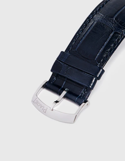 Altiplano 43mm 藍寶石水晶底蓋超薄自動上鏈機械機芯腕錶