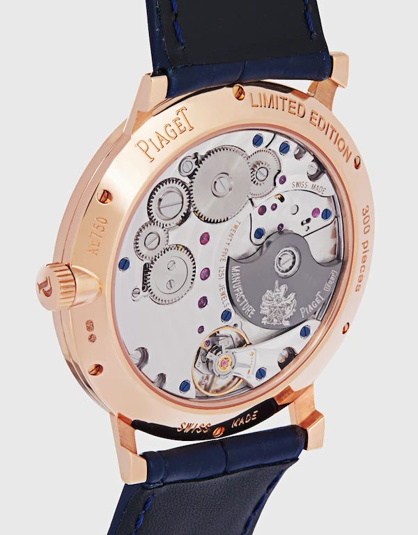 Piaget Altiplano 40mm 鑽石鱷魚皮超薄自動上鏈機械機芯腕錶