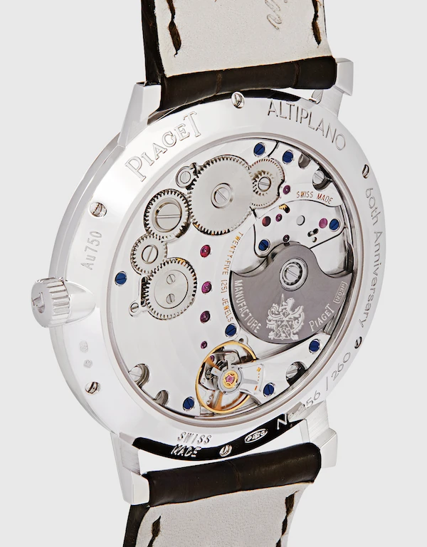 Piaget Altiplano 40mm 藍寶石水晶底蓋超薄自動上鏈機械機芯腕錶