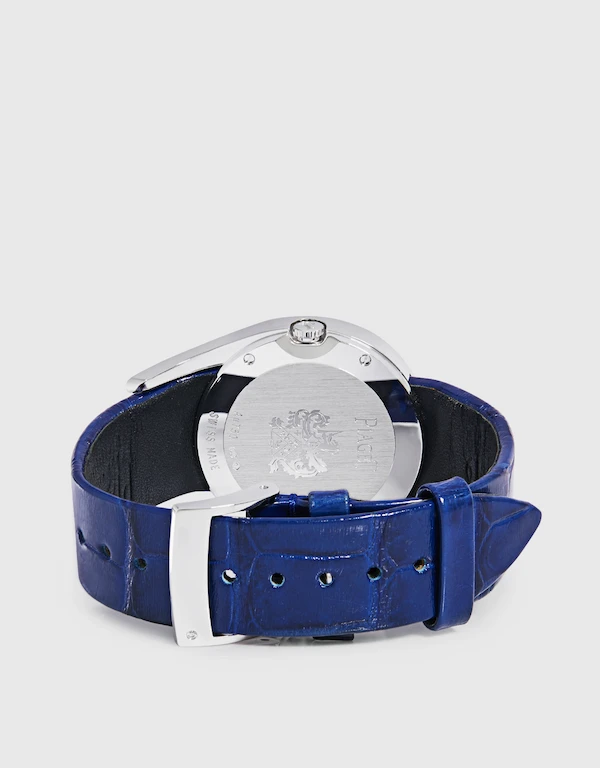 Piaget Limelight Gala 32mm Diamonds Alligator Leather Quartz Movement Watch