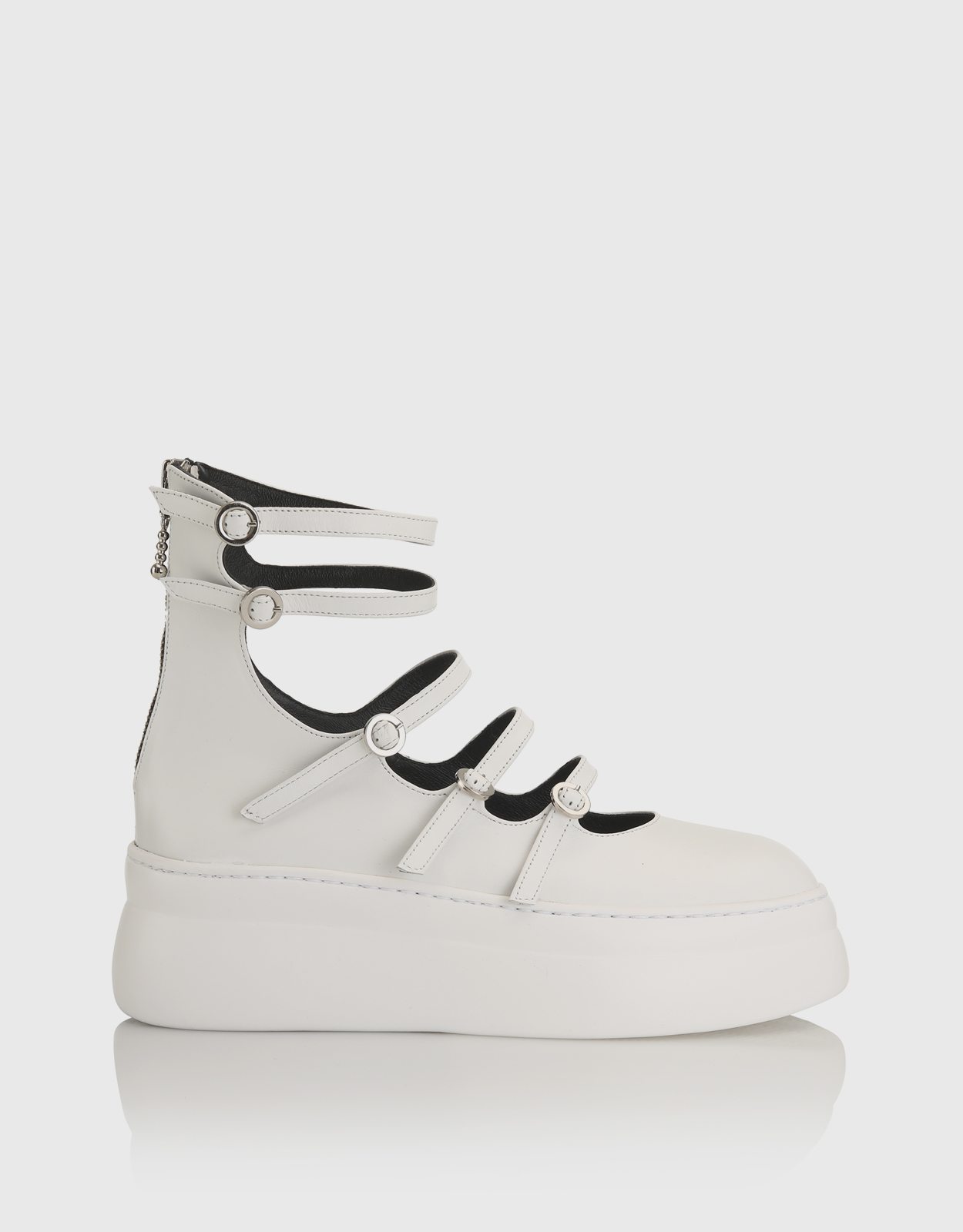 sneakers platform 6 cm