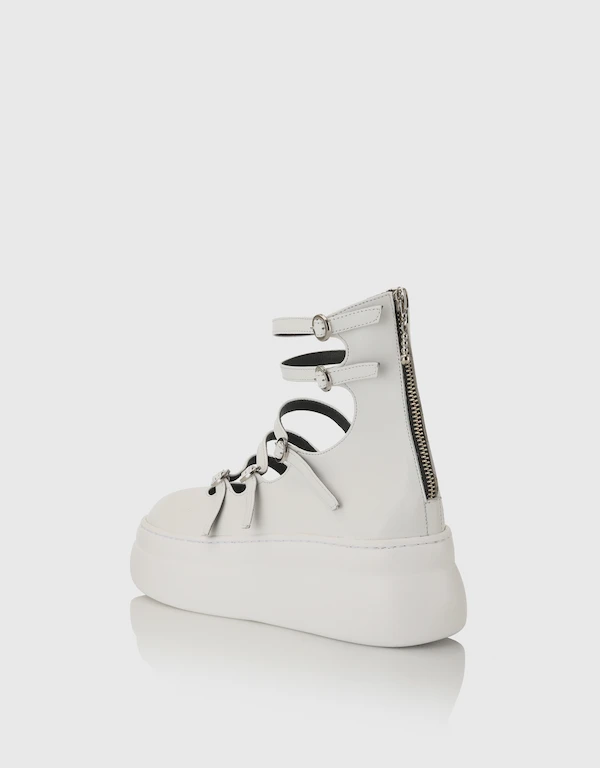 YIEYIE Amber Gladiator Platform Sneakers