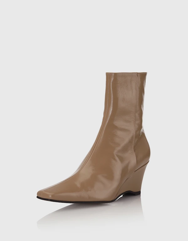 YIEYIE Luisa Wedge Ankle Boots