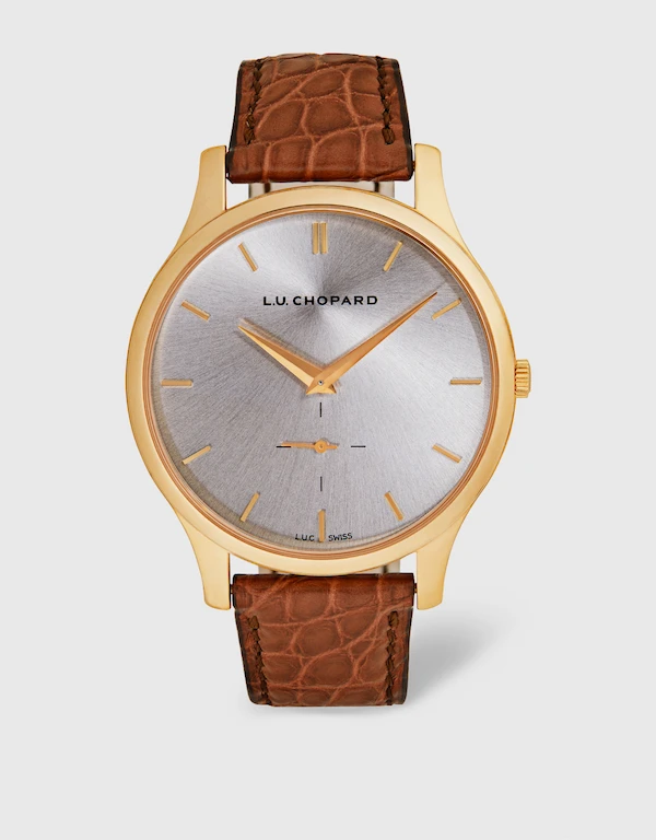 Chopard  L.u.c. XPS 39.5mm 18kt Rose Gold  Automatic Alligator Leather Watch