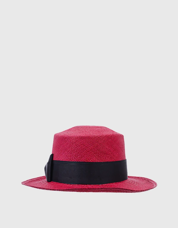 Mamasita  Phh Mamasita Panama Boater Hat  