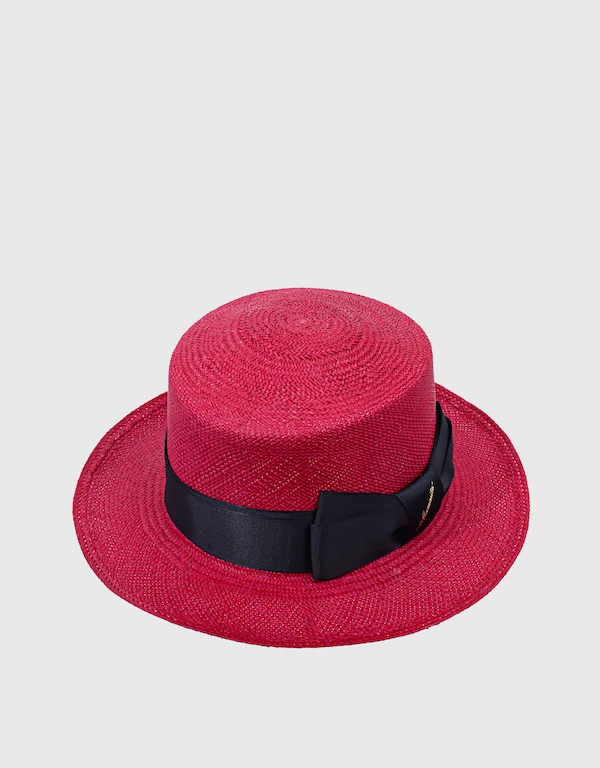 Mamasita  Phh Mamasita Panama Boater Hat  