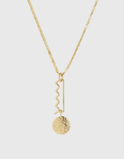 Giotto 22K Gold Vermeil Necklace 