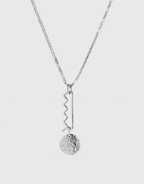 Giotto Sterling Silver Necklace 