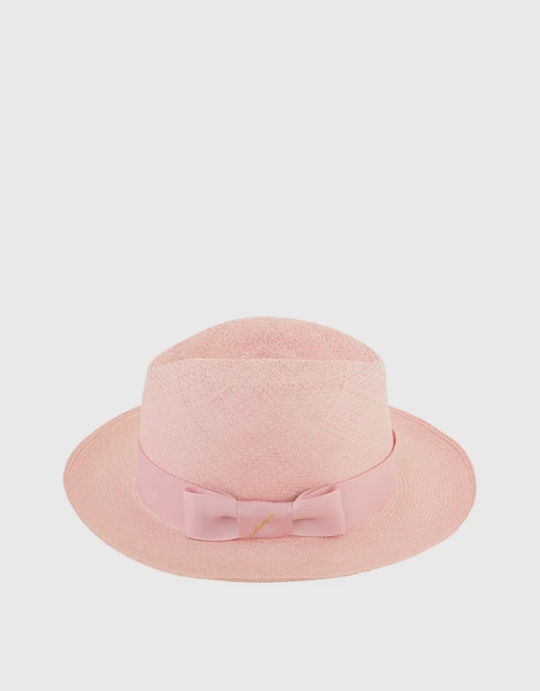 Mamasita  Phc  Mamasita Panama Denim Sencillo Fedora Classic Hat  